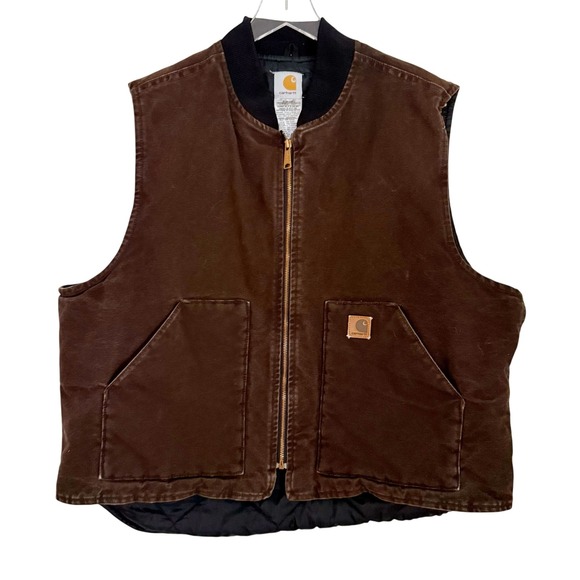 Carhartt WIP Other - Vintage 2XL Carhartt Mens Brown‎ Insulated Work Vest